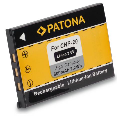 Patona Bateria NP-20 (Casio) (600mAh)