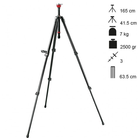 Manfrotto Tripé Vídeo 755XB 