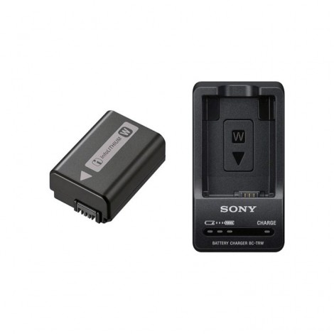 Sony ACC-TRW - Carregador e Bateria NP-FW50