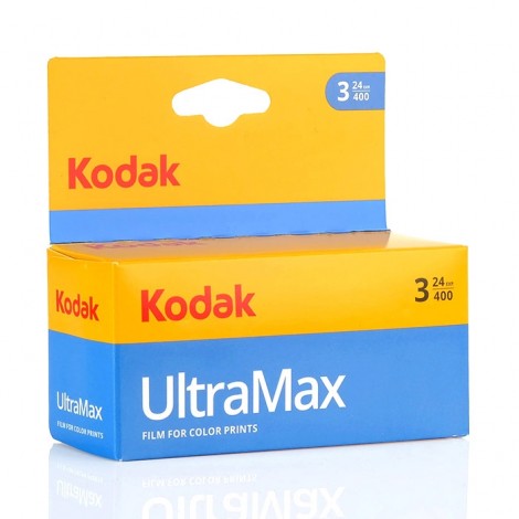 Kodak Rolos UltraMax 400 - 135/24 - Pack 3 (Validade 03/2026)