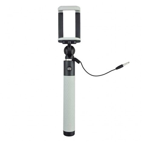 JJC Selfie Stick - Monopé Extensível com Disparador - Cinza