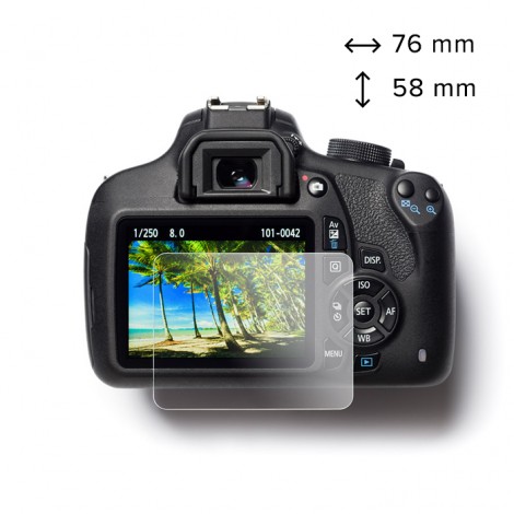 easyCover Protecção Vidro Temperado para LCD da Nikon D5500 / D5600