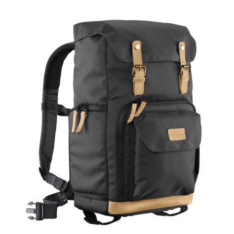 Mantona Mochila Retro Luis - Preto