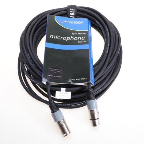 Accu-Cable Cabo XLR - 15m