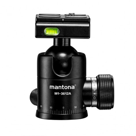 Mantona Cabeça de Rótula - Onyx 12