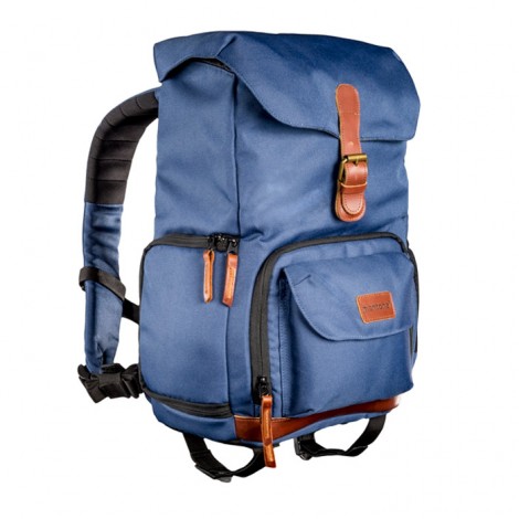 Mantona Mochila Retro Luis Junior - Azul