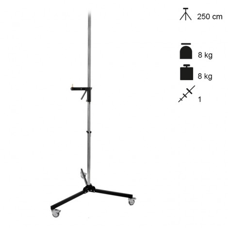 Manfrotto Tripé Coluna com Rodas e Fixação 231CS - 250cm
