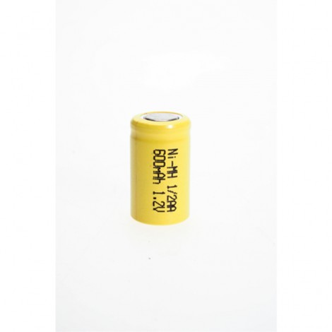 Bateria 1/2AA NI-MH 1.2V (600mAh)