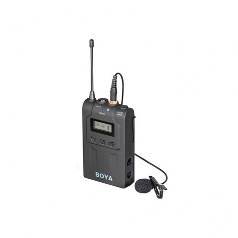 Boya BY-TX8 Pro - Transmissor Portátil UHF com Microfone Lapela