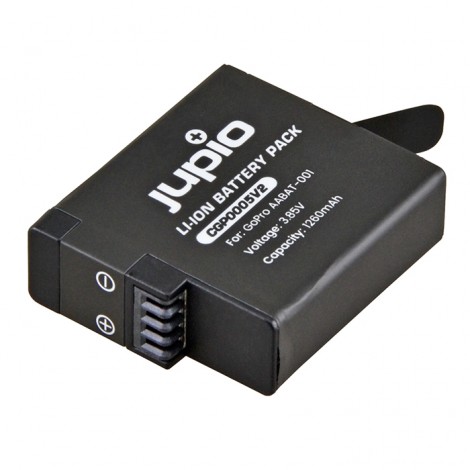 Jupio Bateria Li-Ion para Câmaras GoPro Hero 5 / 6 / 7 / 8 (1260mAh)