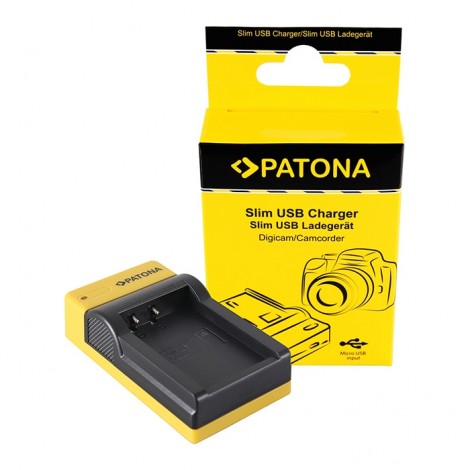 Patona Carregador Slim USB para Baterias Canon LP-E17