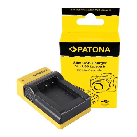 Patona Carregador Slim USB para Baterias Sony NP-BX1