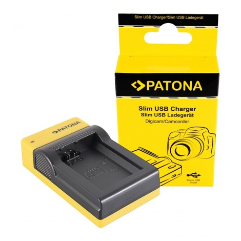 Patona Carregador Slim USB para Baterias Sony NP-FW50
