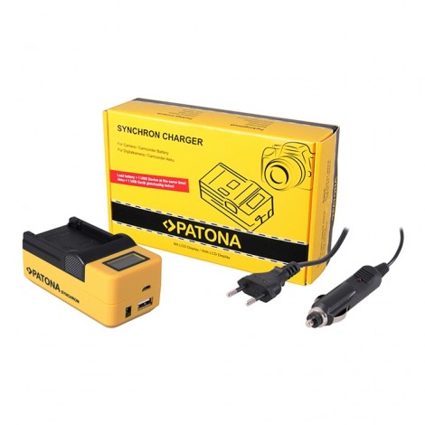Patona Carregador Premium para baterias Canon série BP-9xx