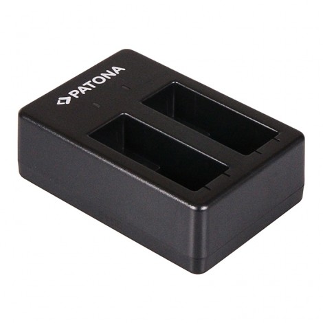 Patona Carregador Duplo USB para 2 Baterias GoPro Hero 5 / 6 / 7 / 8