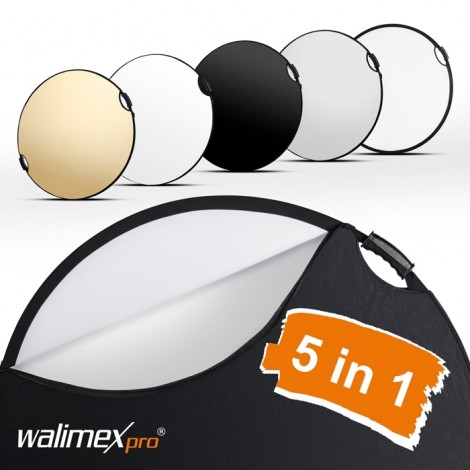 Walimex Pro Reflector 5em1 Confort Wavy - 80cm