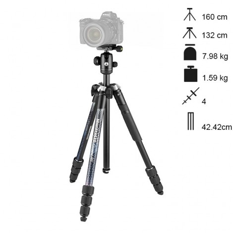 Manfrotto Tripé Element MII - Preto
