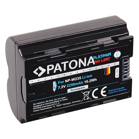 Patona Platinum Bateria NP-W235 (2250mAh)