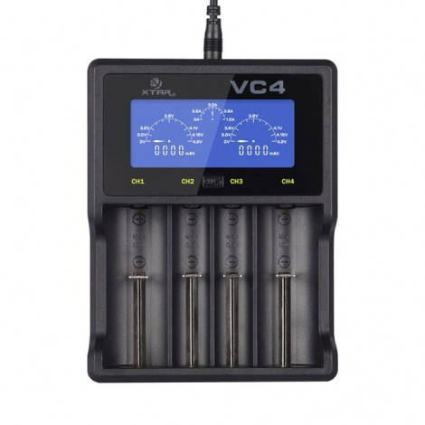 XTAR Carregador Inteligente Baterias Li-Ion / Ni-MH