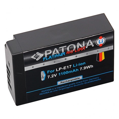 Patona Platinum Bateria LP-E17 Decoded (1100mAh)