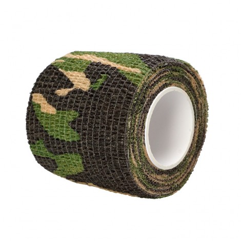 B.I.G Fita de Camuflagem Autoadesiva - Verde/preto