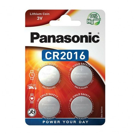 Panasonic Pilha CR2016 - Pack de 4