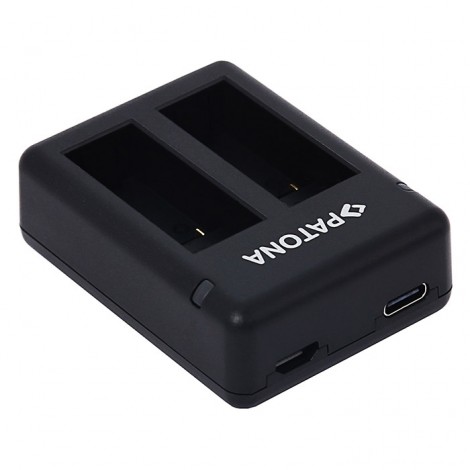 Patona Carregador Duplo para 2 Baterias GoPro Hero 9 / 10