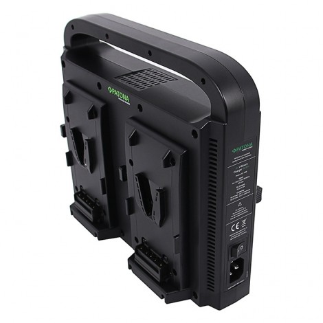 Patona Carregador Slim para 4 Baterias V-Mount