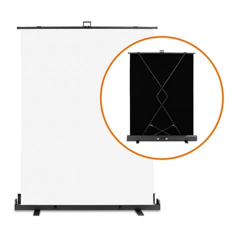 Walimex Pro Fundo Roll-Up 155x200cm - Branco