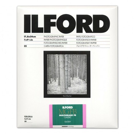 Ilford Papel Multigrade FB Classic 18x24 brilhante - Pack 25fls.
