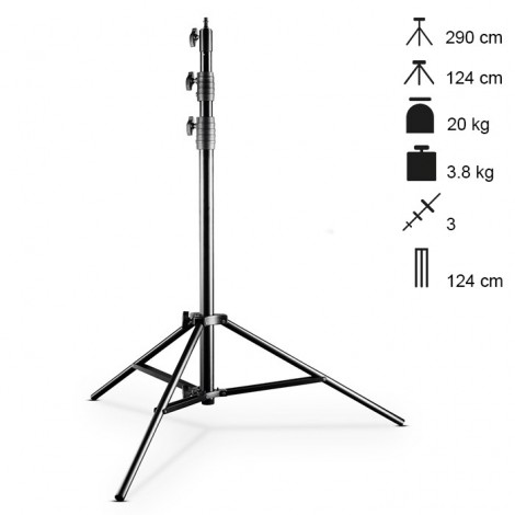 Walimex Pro Tripe Estúdio Air Deluxe - 290 cm