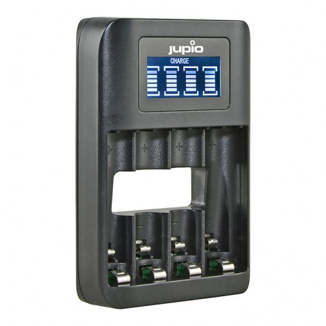 Jupio Carregador USB Rápido Baterias AA/AAA