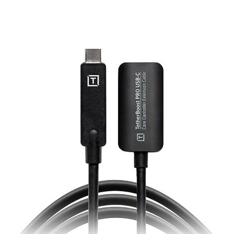 Tether Tools TetherBoost Pro USB-C - Cabo Extensão 5m - Preto