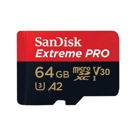 Sandisk Micro SDXC Extreme Pro 200MB/s - 64GB