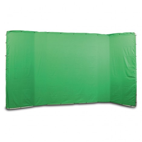 Helios Fundo Panorâmico Chromakey 240x400cm com Estrutura