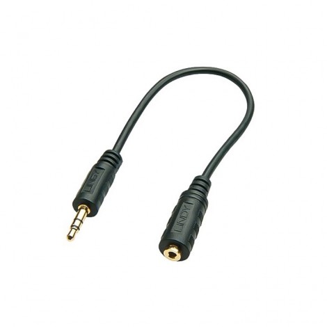 Cabo Jack 2.5mm fêmea para 3.5mm macho