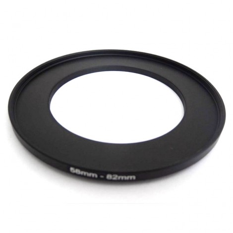 Adaptador de Filtro Step-Up 58mm-82mm