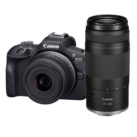 Canon EOS R100 + RF-S 18-45mm + RF 75-300mm