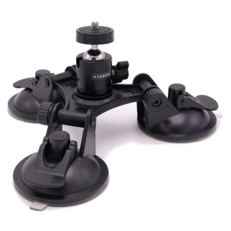 Caruba Pro Triple Suction Cup Mount