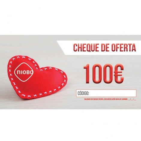 Cheque Oferta 100 Euros Love