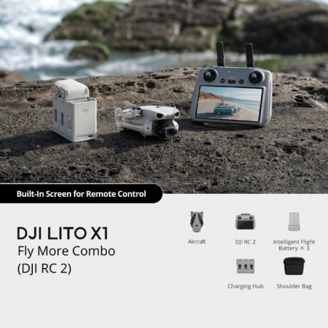 DJI Lito X1 Fly More Combo (DJI RC-2)