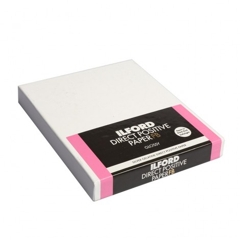 Ilford Papel Positivo Directo 4x5" Brilhante - Pack 25 fls.