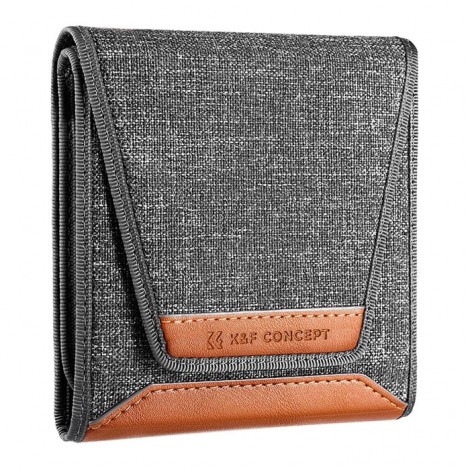 K&F Bolsa para 3 filtros até 62mm