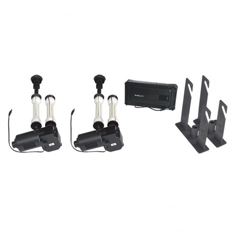 Nanlite BE-2RS - Kit Suporte Fundos Eléctrico de Parede