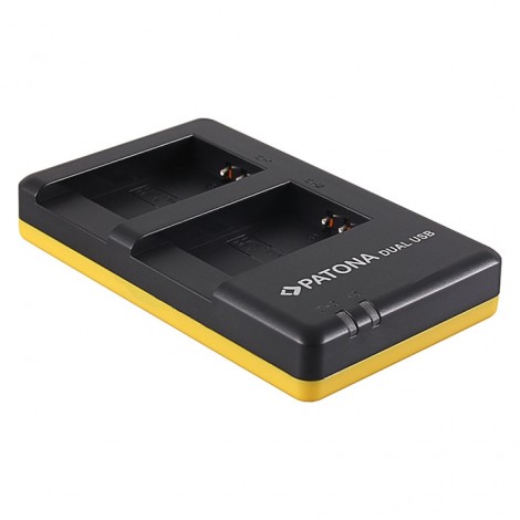 Patona Carregador Duplo USB para 2 Baterias Canon NB-13L