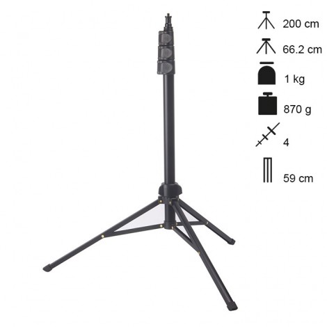 Patona Tripé Estúdio Premium LS E1708 - 200cm