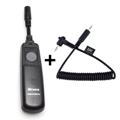 Kit Disparador com Cabo Ligação Olympus RM-CB2