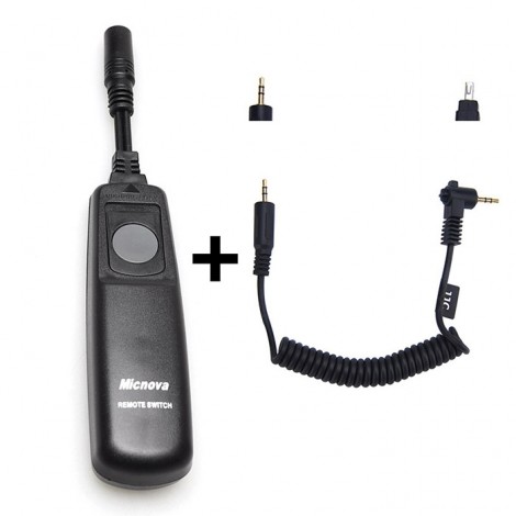 Kit Disparador com Cabo Ligação Canon RS-60