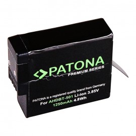 Patona Premium Bateria para GoPro Hero 5 / 6 / 7 / 8 (1250mAh)