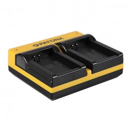 Patona Carregador Duplo USB para 2 Baterias Canon LP-E12